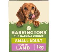Harringtons Complete Small Breed Dry Adult Dog Food Turkey & Rice 1kg (Pack of 4) - Made with All Natural Ingredients