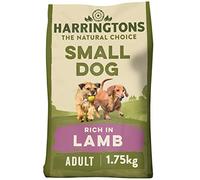 Harringtons Complete Small Dry Dog Food Lamb & Rice 4x1.75kg - Made with All Natural Ingredients