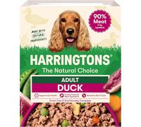 Harringtons Complete Wet Adult Dog Food Trays Duck & Potato 8x400g