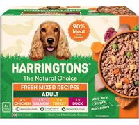 Harringtons Complete Wet Adult Dog Food Trays Mixed Pack 6x400g | 90% Meat & Ve