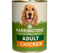 Harringtons Complete Wet Can Grain Free Hypoallergenic Adult Dog Food Chicken & Veg 12x400g - Made with All Natural Ingredients