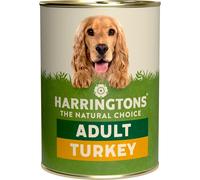 Harringtons Complete Wet Can Grain Free Hypoallergenic Adult Dog Food Turkey & Veg 12x400g - Made with All Natural Ingredients