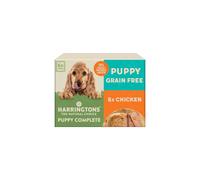 Harringtons Complete Wet Tray Grain Free Hypoallergenic Puppy Food 6x380g - Chicken & Potato- Made with All Natural Ingredients
