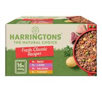 Harringtons Grain Free Adult Mixed Flavour Wet Dog Food Classics Pack - 16x400g