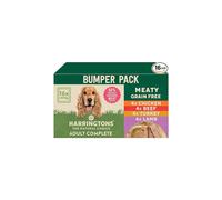Harringtons Grain Free Hypoallergenic Wet Dog Food Meaty Pack 16x400g
