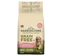 Harringtons Grain Free Salmon & Veg Dry Adult Dog Food, 2kg