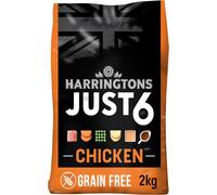 Harringtons Just 6 Complete Grain Free Hypoallergenic Chicken & Veg Dry Adult D