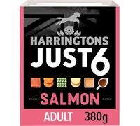 Harringtons Just 6 Salmon Wet Dog Food - 8 x 380g
