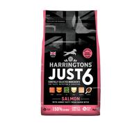 Harringtons Just 6 Salmon & Veg Grain Free Dog Food - Complete Food - 2kg