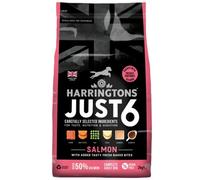 Harringtons Just 6 Salmon & Vegetables Grain Free Dry Dog Food 2Kg