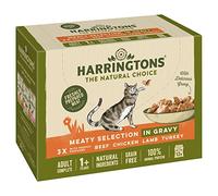 Harringtons Meaty Selection in Gravy Cat Food 12pk 85g