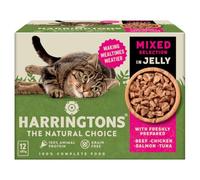 HARRINGTONS Mixed Selection in Jelly Senior Cat, 12 x 85g