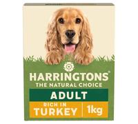 Harringtons Rich in Turkey with Veg Dry Adult Dog Food 1kg (Pack 5)