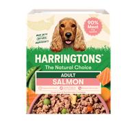 Harringtons Salmon & Potato with Vegetables Wet Dog Food Trays - 8 x 400g