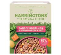 Harringtons Satisfying Salmon & Farm-Grown Veg for Adult Dogs 400g