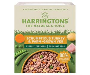 Harringtons Scrumptious Turkey & Farm-Grown Veg for Adult Dogs 400g