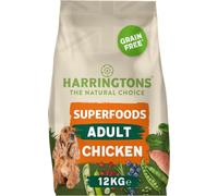 Harringtons Adult Grain Free with Superfoods Dry Dog Food - Chicken - 12kg