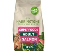 Harringtons Adult Grain Free with Superfoods Dry Dog Food - Salmon - 12kg