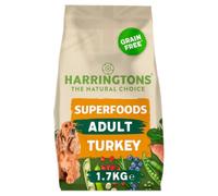 Harringtons Superfoods Grain-Free Turkey Adult Dog Food - 1.7kg