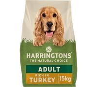 Harringtons The Natural Choice Complete Dry Adult Dog Food Turkey & Veg 15kg