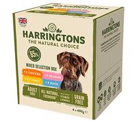 Harrington's Wet Mixed Pack Dog Food, 4 x 400 g, Pack of 4