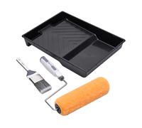 Harris 102082001 Seriously Good Exterior Masonry Roller Set | 9in, Black/Orange/Grey