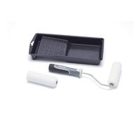 Harris 103022202 Ultimate Woodwork Mini Gloss Roller Set with Tray and Frame, 4"