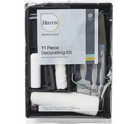 Harris 11pc Decorating Paint Kit Set Rollers Brush