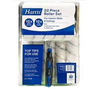 Harris 22 Piece Painting Set Paint Grip 10" Roller +Frame Tray +Inserts +Sleeves