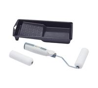 Harris 4" Wood Mini Roller Set Tray & Sleeves