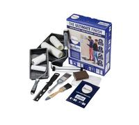 Harris Decorating Set Paint Roller Set Wall Ceiling Painting Kit 15 Piece Precision Brushes No Bristle Loss Splatter