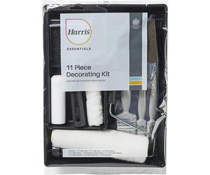 Harris Essentials 11Pc Decorating Set for Walls Ceilings Woodwork Complete Kit