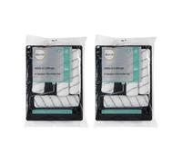 Harris Essentials 9 Inch Walls And Ceilings Roller Set With Tray Frame And 4 Medium Pile Sleeves 120mm Pack Of 2