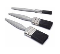 Harris Essentials Gloss Paint Brush Set - Pack Of 3 - Premium Brushes - 25mm, 38mm & 50mm - For Smooth Gloss & Enamel Finishes