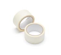 Harris Essentials Masking Tape - Pack Of 2, 48mm X 25M - General Painting & Surface Protection Tape - Masking Tape