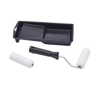Harris Essentials Mini Paint Roller Set Black/white (One Size)