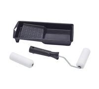Harris Essentials Mini Paint Roller Set in Black Harris Black