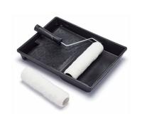 Harris Essentials Paint Roller Set - 9 Inch, 225mm - Roller Frame - Sleeve & Tray - Paint Roller For Emulsion & General Painting