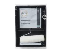 Harris Essentials Paint Roller Set Black/white (9In)