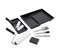 Harris Essentials Paint Roller & Tray Set (Pack of 11) in Black Harris Black