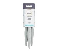 Harris Essentials Walls & Ceilings Paint Brush Set 3 Pack Grey For Emulsion Paint