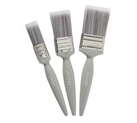 Harris Essentials Walls & Ceilings Paint Brushes, 3 Brush Pack, 1", 1.5", 2"