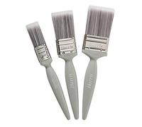 Harris Essentials Walls & Ceilings Paint Brushes, 3 Brush Pack, 1", 1.5", 2"