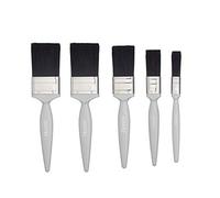 Harris Essentials Woodwork Gloss Paint Brush Set, Pack of 5, 0.5in, 1in, 1.5in, 2in