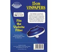 Harris Filters Home Brew & Wine making - 15cm Vinpapers - Filter Papers for the Vinbrite Filter Kit - Pack Of 50
