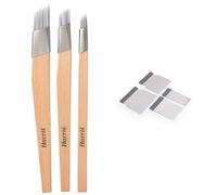 Harris Fitch Brush 3 Pack & Filling Knives 4 Pack, 2-5in