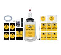 Harris Homecraft Mead Making Kit - Traditional Mead Honey Wine Making Complete Starter Kit - Makes 6 Bottles 4.5L - Homebrew Meadmaking Beginners Set