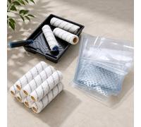 Harris Interior Paint Roller Set Complete Wall And Ceiling Painting Kit 22 Piece Pack