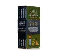 Harris James 100 Cacao Chocolate Bars Made From Madagascan Cacao Naturally