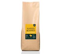 Harris & James Brazil Santos Roasted Coffee Beans 1kg, Ideal for Bean to Cup Machine or Filter Coffee Machine, Light Acidity, Medium Body & Well Balanced From 100% Arabica Beans (Medium Roast)